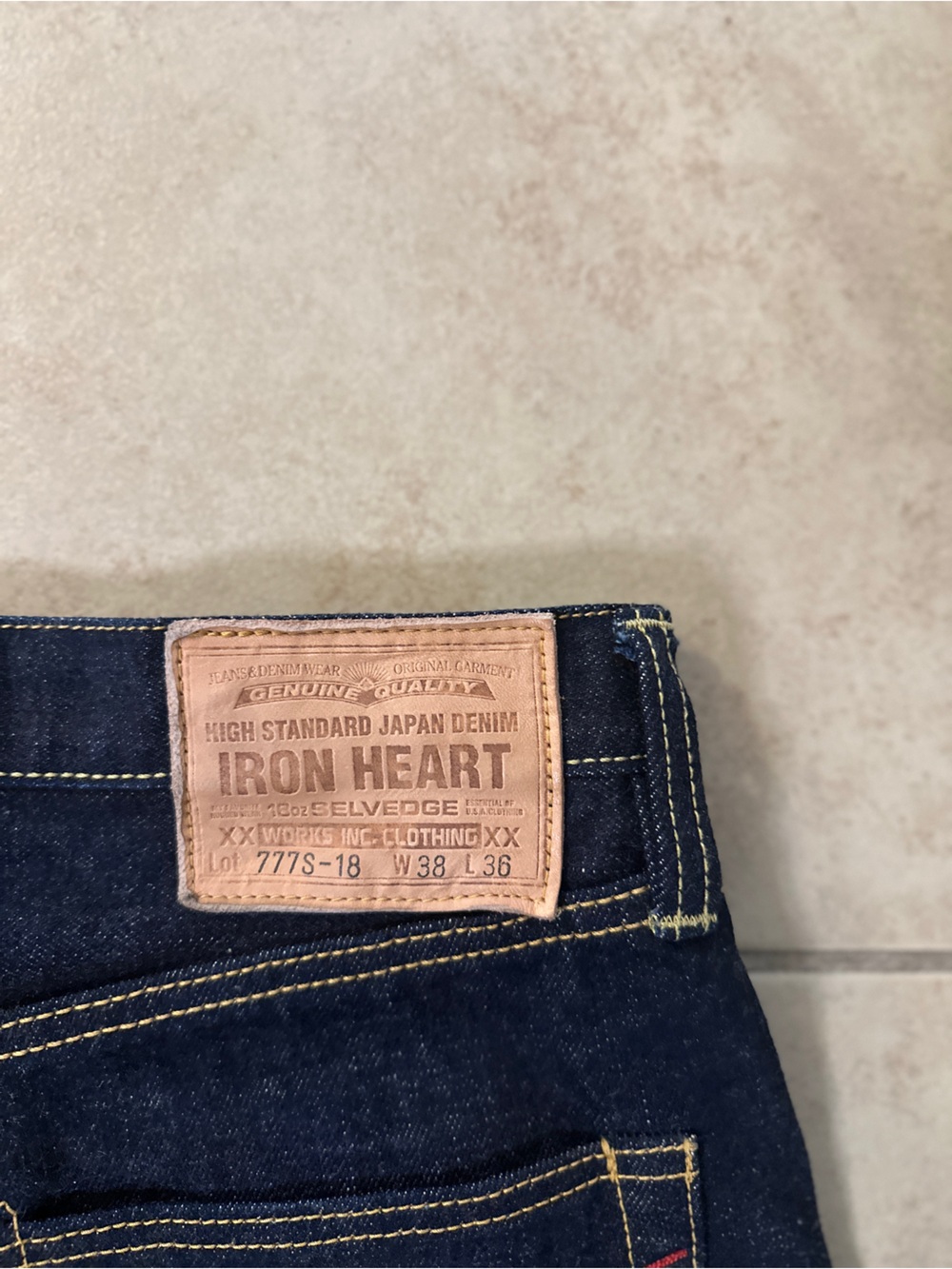 Iron Heart Selvedge Denim 777S-18